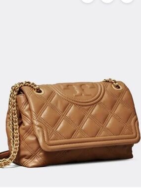 Tory Burch Soft Fleming Convertible Shoulder Bag-color Moose